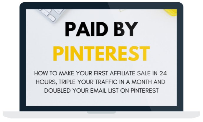 Pinterest Affiliate Marketing Course - Paid By Pinterest. This e-book is Great Pinterest Training for business