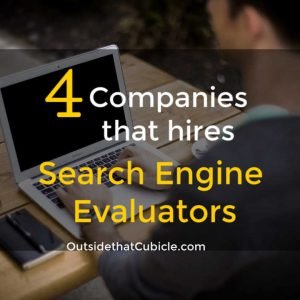 Read more about the article The Only 4 Search Engine Evaluator Companies Hiring in 2022