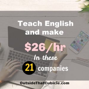 Read more about the article Get paid $26/hr for online English teaching jobs in these 21 reputed companies
